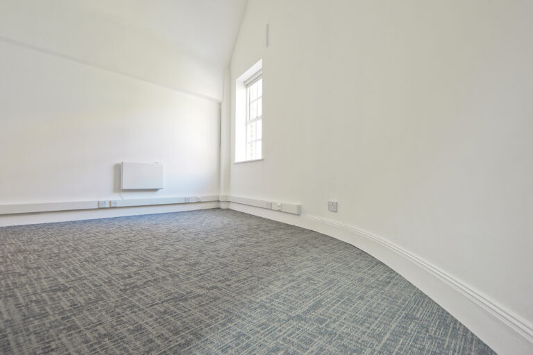 Inside Newhall Court, modern Birmingham offices of 1,700 sq ft